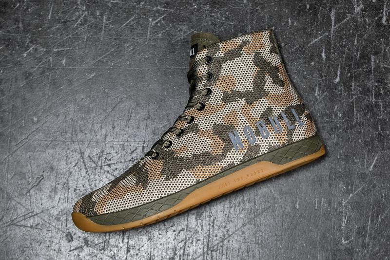 Camo Nobull High-Top Woodland Camo Men's Trainers | CA C1224T